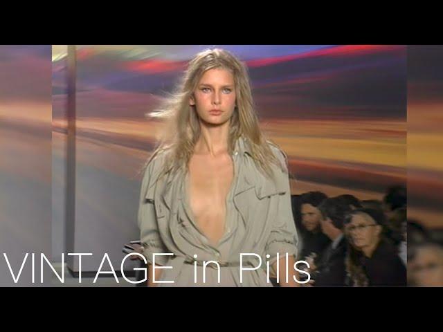 Vintage in Pills DKNY Spring 2004 New York - Fashion Channel