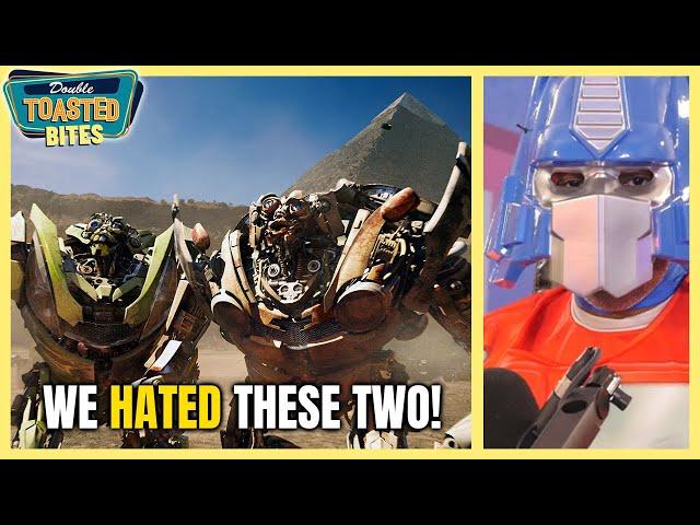 TRANSFORMERS MUDFLAP AND SKIDS WERE AWFUL! | Double Toasted Bites