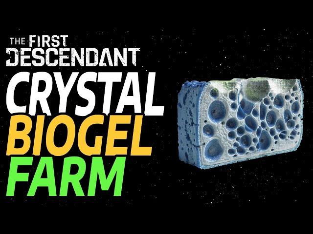 THE FIRST DESCENDANT - NEW - CRYSTAL BIOGEL FARM