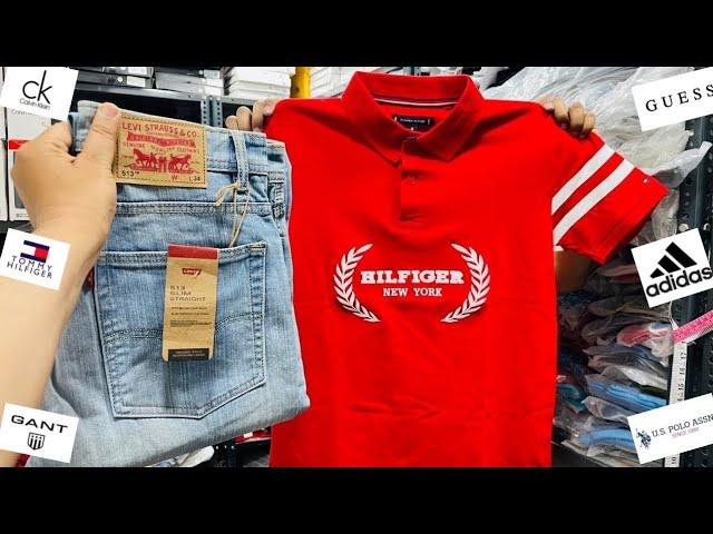 100% OG Stock Tshirt ₹499/- Only | Cheapest Export Surplus Garments | Upto 90% Off On Tommy,Ck,PME