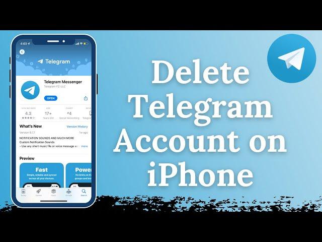 How to Delete Telegram Account on iPhone