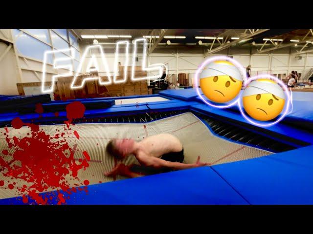 THE RAW CLIP OF SIARD BREAKING HIS BACK | AwesomeFlipsMedia