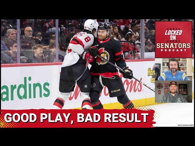 Disappointing Result Overshadows Ottawa Senators Effort vs Devils + Weekend Preview vs TB Lightning