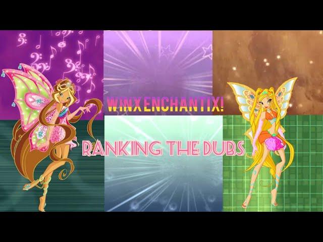 *OUTDATED* Winx Club Enchantix - Multilanguage Dub Ranking From Worst to Best **COVERS INCLUDED**