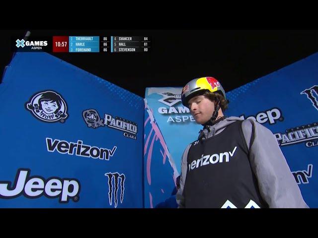 Matej Svancer Quad cork 1620 at X Games Aspen 2022