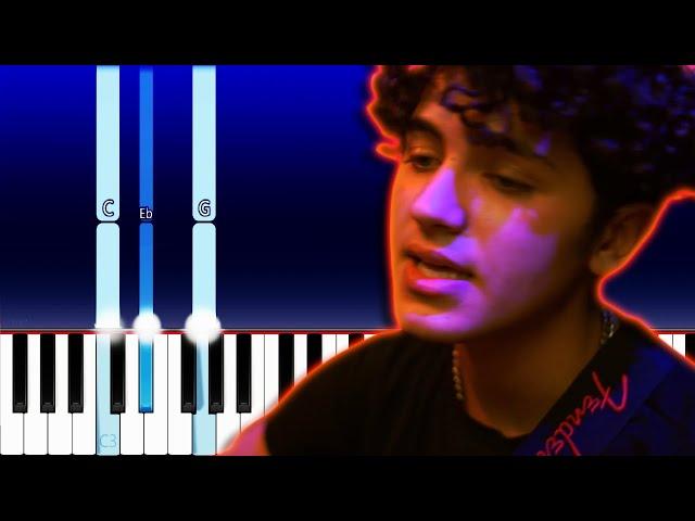 Issam alnajjar ft Ali Gatie - Turning Me Up (Piano Tutorial)