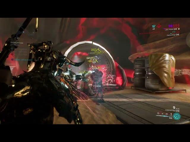 Warframe Convectrix lvlcap steel path disruption vs 9999/ Конвектрикс сбой стальной путь 9999