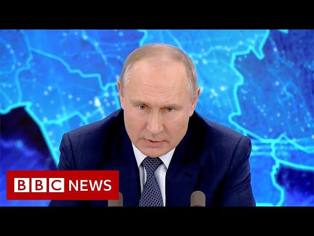 Does Putin admit any responsibility for 'new Cold War'? - BBC News