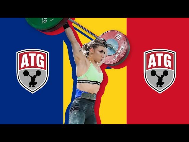 Loredana Toma, Mihaela Cambei, Andreea Cotruta 2024 IWF Weightlifting World Cup Training Hall