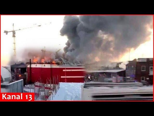 Strong blaze in Russia's "Belarus MTZ" factory - DEATHS reported