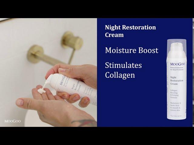 Beauty Sleep in a bottle... Night Restoration Cream