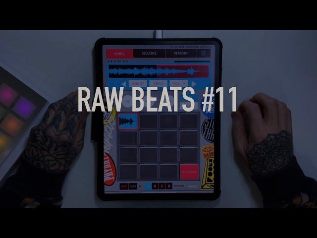 NervousCook$ - RAW Beats #11 - iPad Koala Sampler Hip Hop Vinyl Sampling Making A Beat