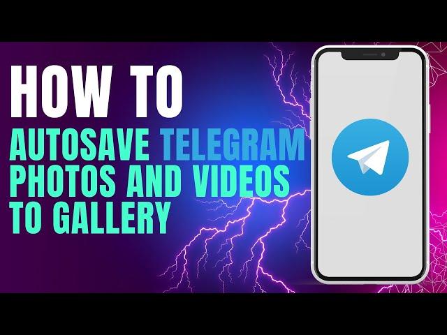 How to Auto Download Photos and Videos on Telegram 2024 | AutoSave Telegram Photos and Videos