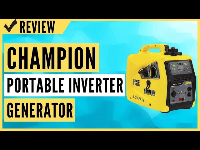 Champion 2000-Watt Dual Fuel Portable Inverter Generator Review