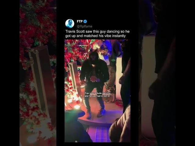 Travis Scott Matched His Energy Instantly 