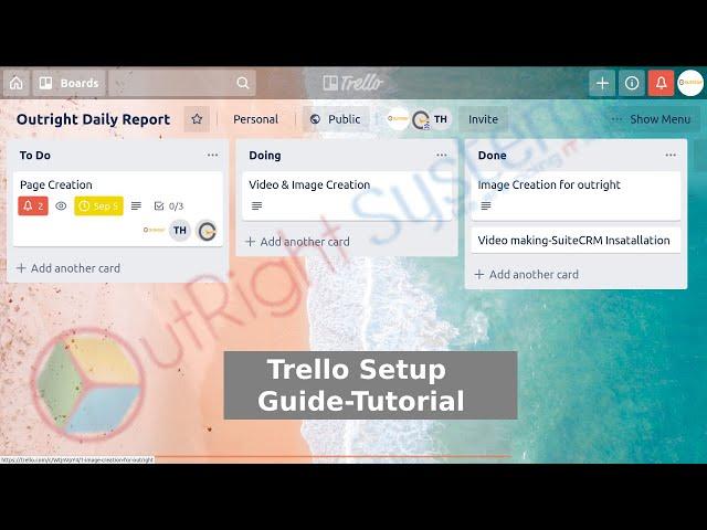 Trello Setup Guide-Tutorial