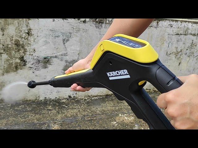 Hidrolavadora Karcher K5 Full control, 2000 PSI en acción