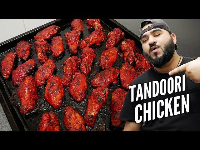 THE BEST TANDOORI CHICKEN WINGS | TANDOORI CHICKEN RECIPE