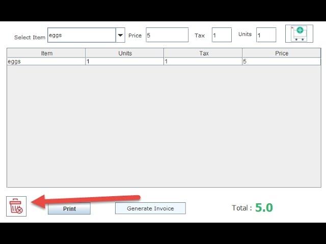 JTable - Delete Selected Row in Java Swing/AWT/SWT - Intact Abode