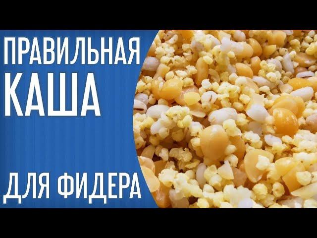 Правильная КАША для ловли на ФИДЕР. Как варить пшено и горох для рыбалки. Кузнецовка