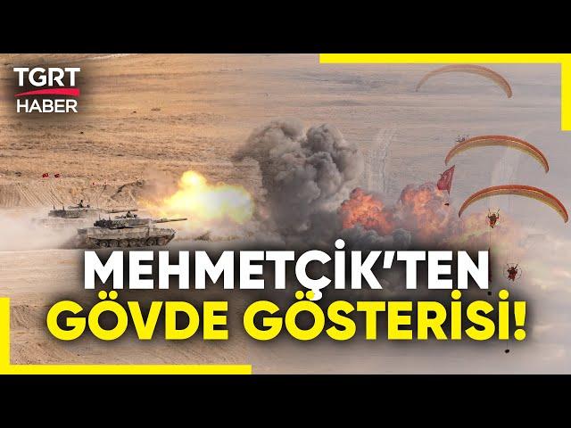 TSK'dan Güç Gösterisi! Mehmetçik "Ateş Serbest"te Hedefleri Tam İsabetle Vurdu - TGRT Haber