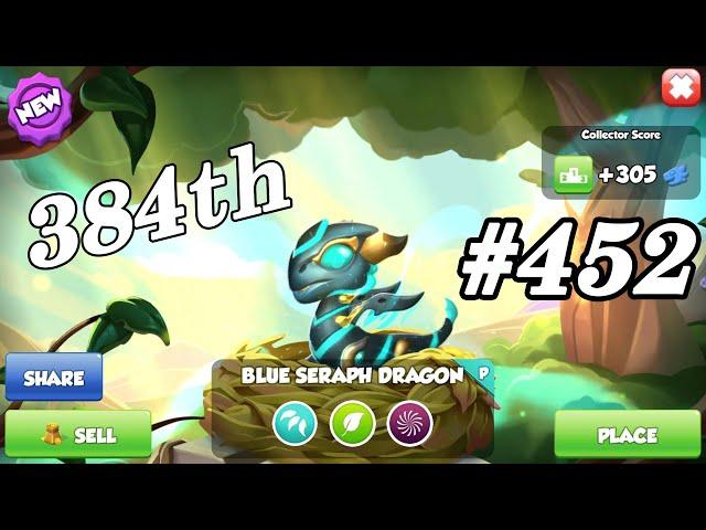 Dragon Mania Legends #452 : Blue Seraph Dragon has hatched | Primal Event