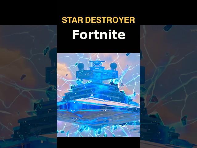STAR DESTROYER in Fortnite Galactic Battle #fortnite #stardestroyer #shorts