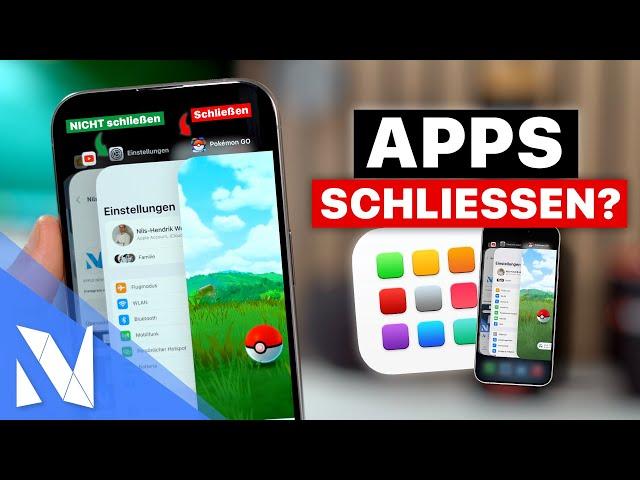 Schließe KEINE Apps im iPhone Multitasking... Außer aus diesen Gründen! | Nils-Hendrik Welk