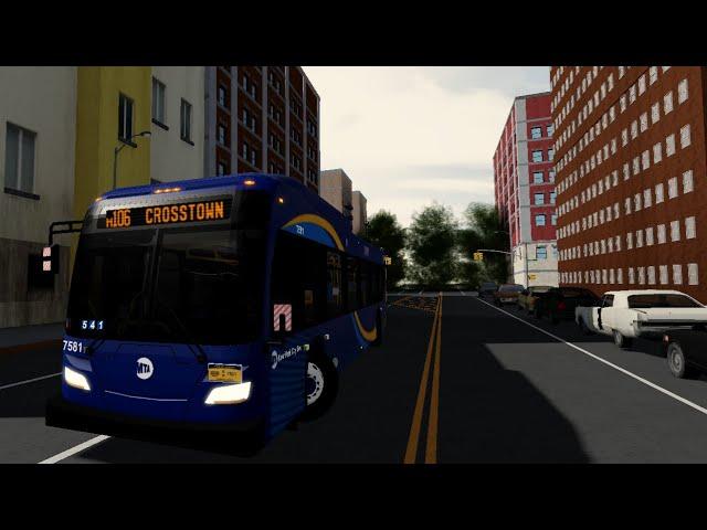 MTA RBLX: 2019 XD40 7581 on the M106