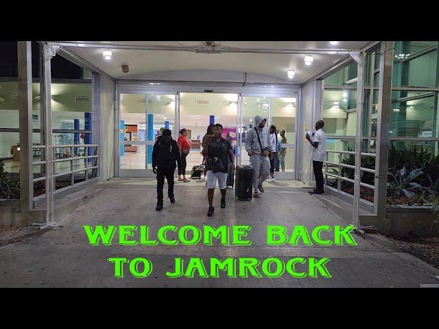 CAMERON FAMILY TV BACK IN JAMAICA (#Airport vlog + Freestyle Driving Old Harbour Bay/Port Royal)!!!!