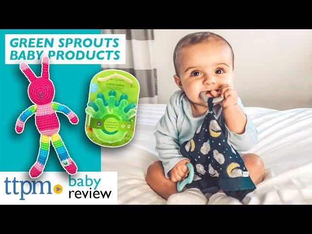 Green Sprouts Blankie, Teethers, Rattle, and Face Mask Review | TTPM Baby Gear Reviews