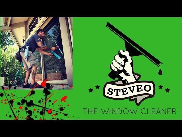 SteveO The Window Cleaner  - New Intro / New Logo - Summer Cleaning