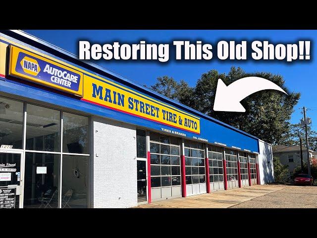 Watch us Convert an Old NAPA Shop Into My Dream Shop! Ep. 3