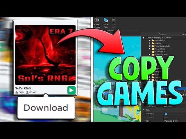 HOW TO COPY POPULAR ROBLOX GAMES | WORKING OCTOBER 2024