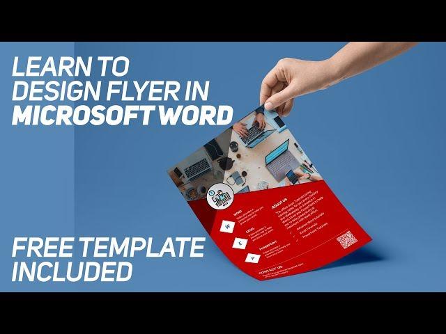 How to design a Flyer in Microsoft Word | Advance Microsoft Office | The Office Guys Tutorials