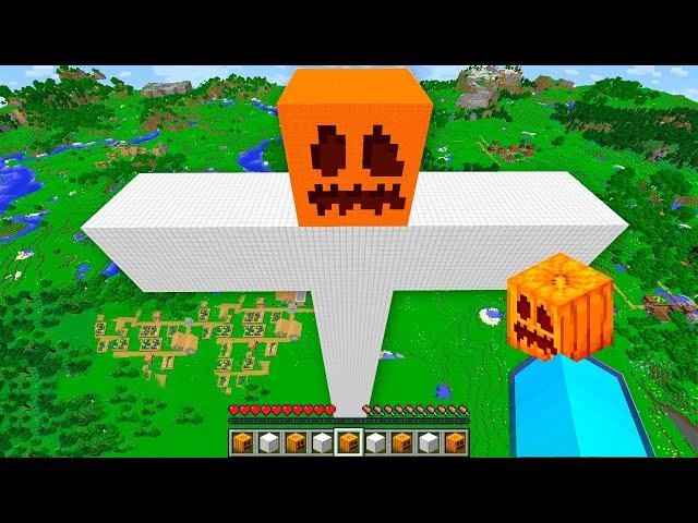 Construí el Mayor GÓLEM del MUNDO en Minecraft!