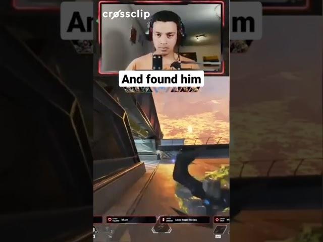 Bloodhound Takes 4 Arc Star on him - Champion Arena #apexlegendsclips #StreamersConnected