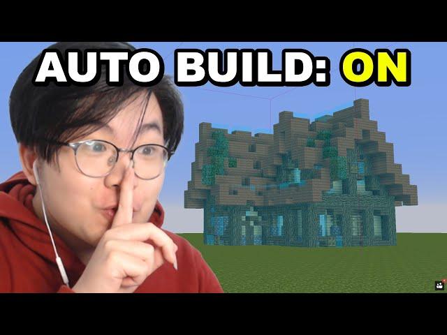 Gw Ikut Lomba Building, Tapi Diem Diem Pake Mod Build Otomatis di Minecraft