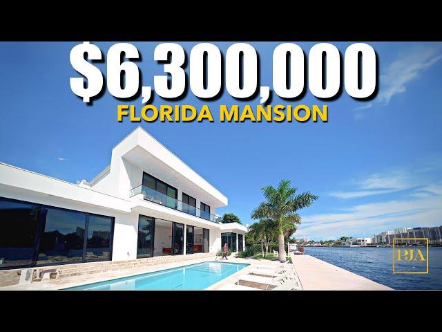 $6,300,000 MANSION TOUR in Fort Lauderdale Florida | Luxury Home Tour | Peter J Ancona