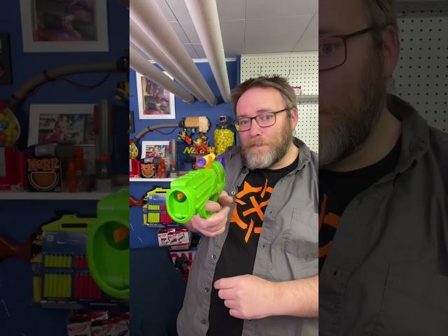 Never Surrender! A Nerf blaster from 1994 with a surprise! The vintage 1994 Kenner Secret Shot II