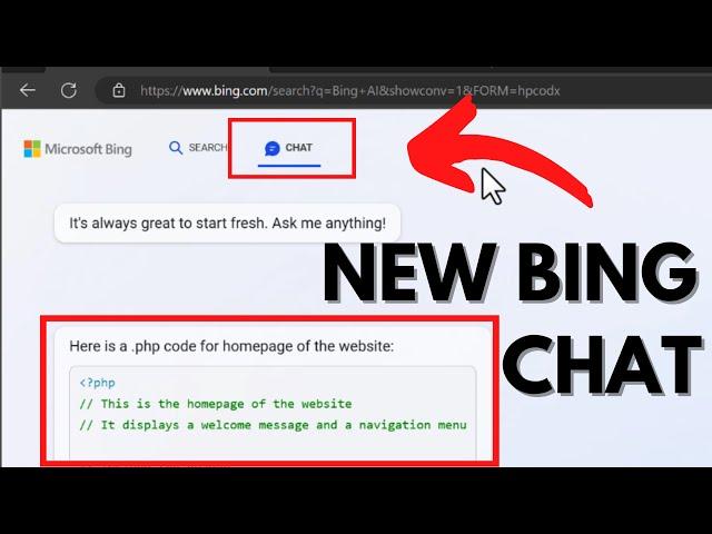 How to Use Microsoft's New Bing Search AI Chatbot Powered by ChatGPT