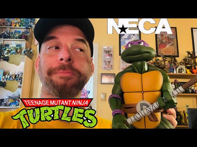 REVIEW!! NECA TMNT 1/4 Scale DONATELLO!  Cartoon Ninja Turtles