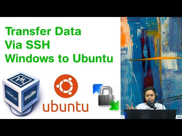 Transfer Data Via SSH  dari Windows ke Ubuntu