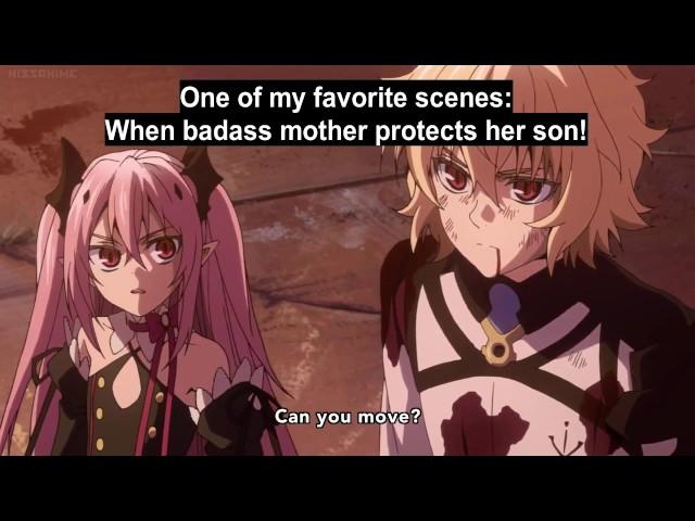 [Owari no Seraph Ss2] Krul Tepes protects Mika