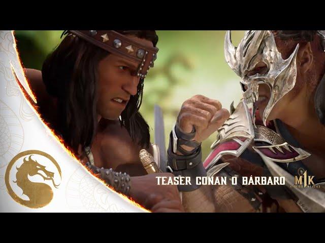 Conan, o Bárbaro, entra para o elenco de #MortalKombat1 em 21 de janeiro de 2025!