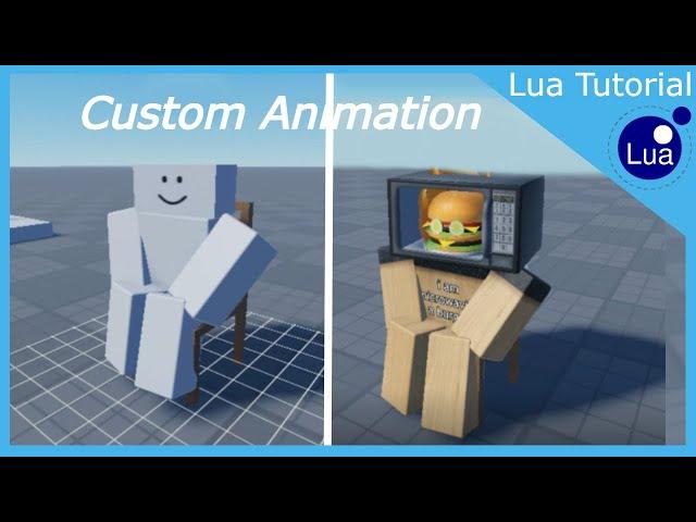 Roblox Studio - How to add custom Sit Animations to your Game.