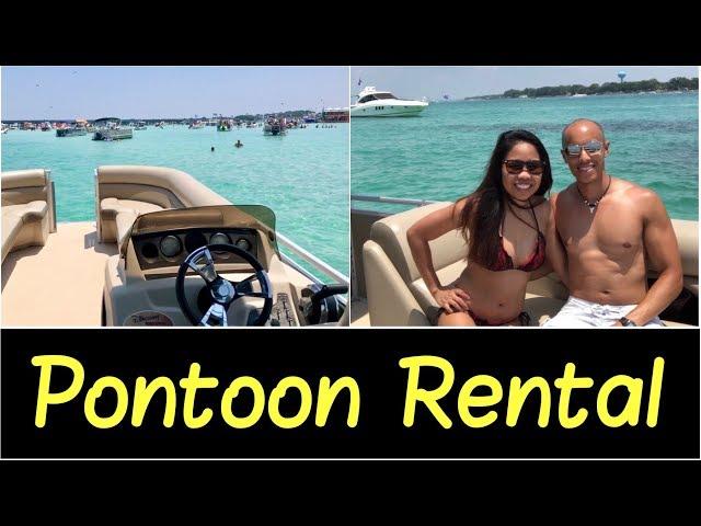 Destin, Florida | Crab Island | Best Pontoon Boat Rental at Discount Watersports Quick Review