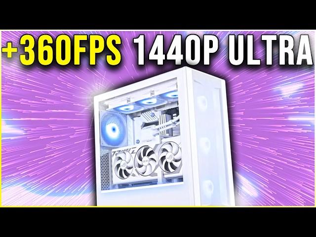 BEST: $1400 Gaming PC Build in 2024  1440p 360+ FPS!