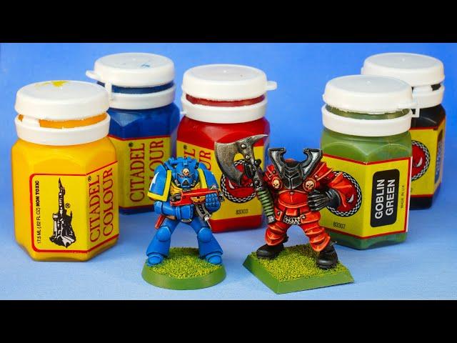 Retro unboxing: 1994 Citadel Colour Paint Set - SEALED!