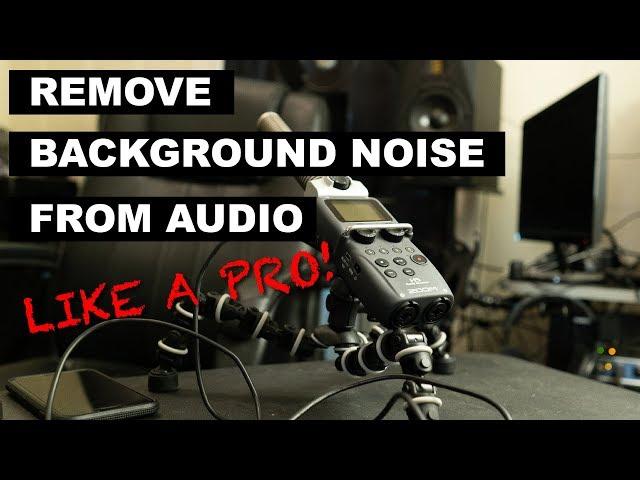 How to Remove Background Noise and Hiss From Audio | Logic Pro X & Izotope RX Tutorial